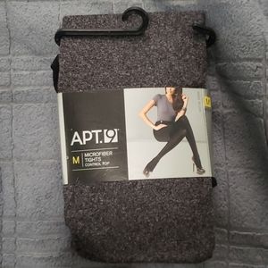 Apt 9 | grey microfiber tights